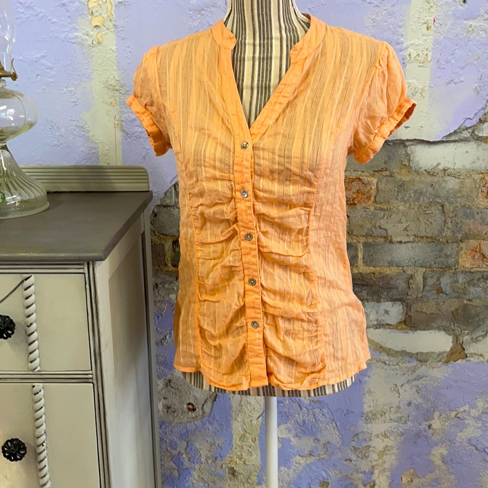 Guess fitted button down
